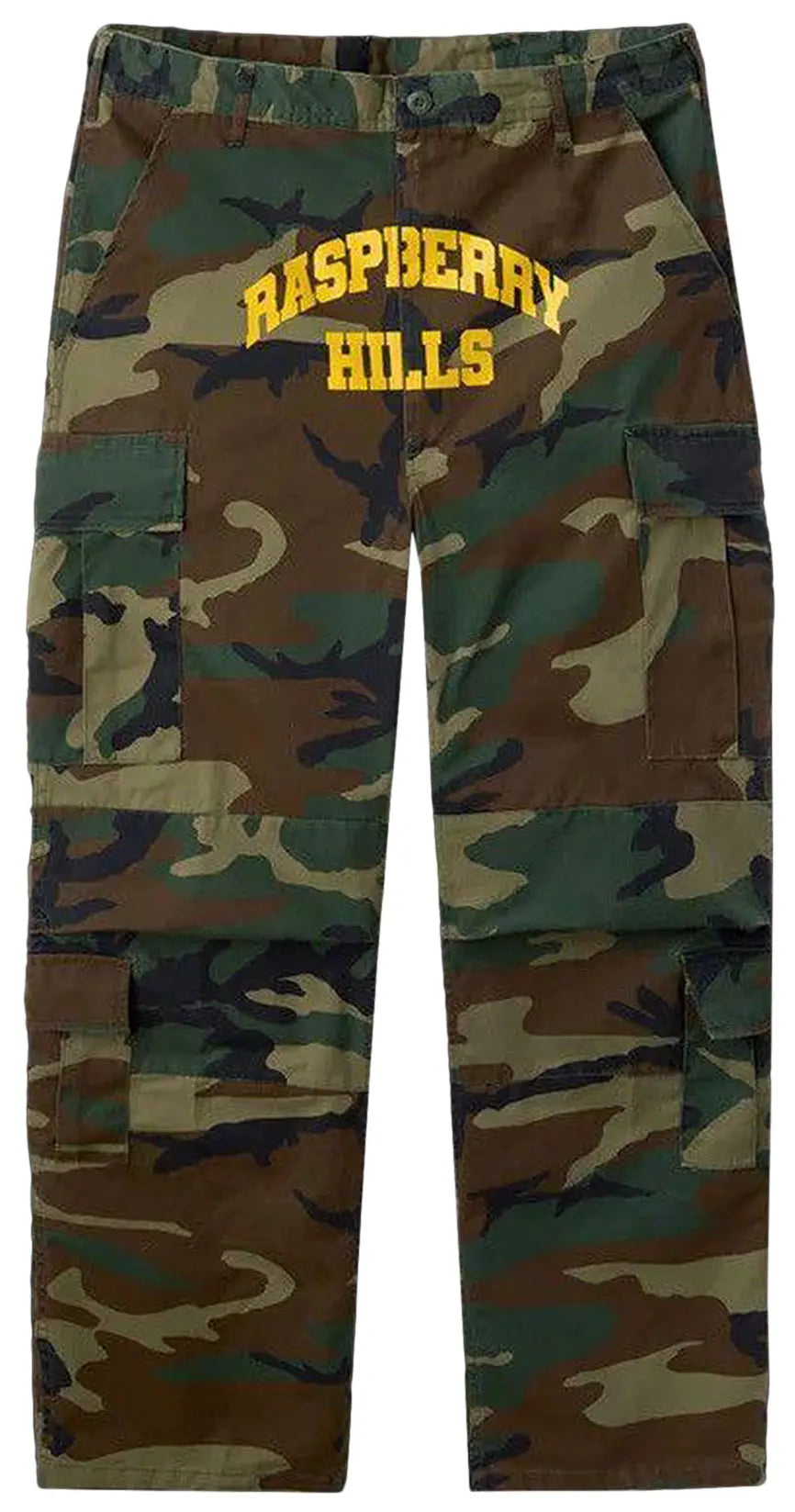 Raspberry Hills Camo Cargo Pants