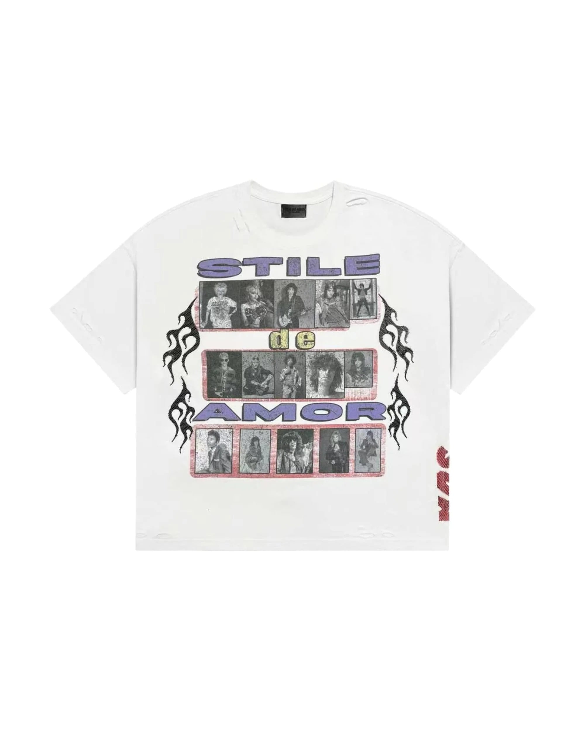 Stile De Amor Fiamme Rock Tee