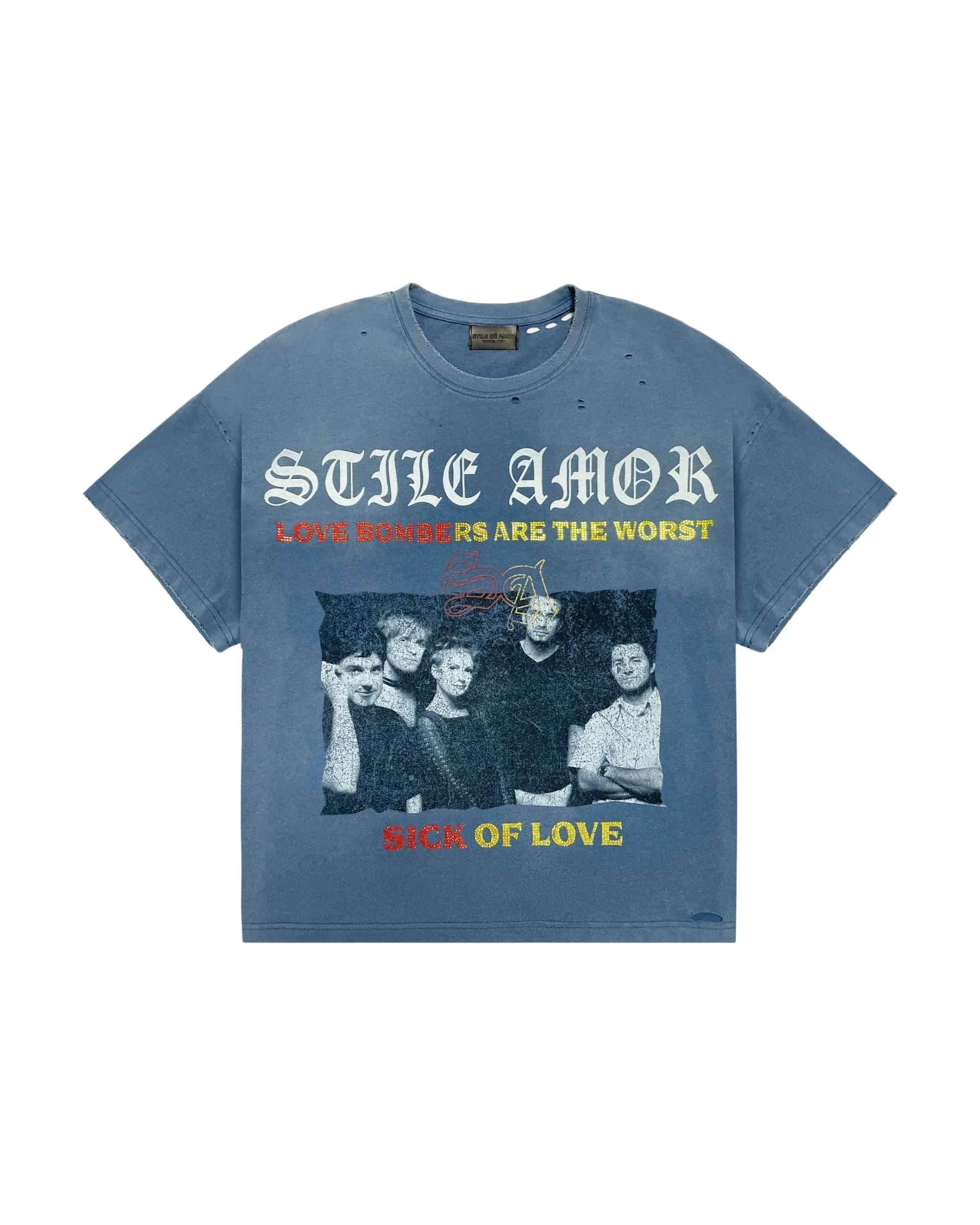 Stile De Amor Love Bomber Tee