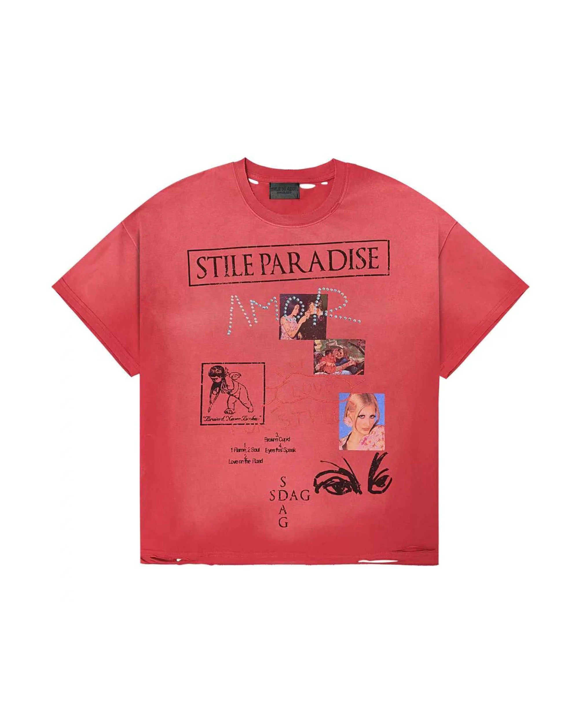 Stile De Amor Red Paradise Tee