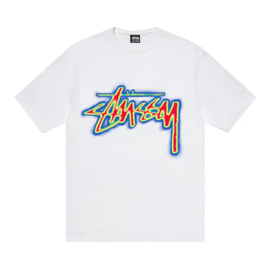 Stussy Thermal Stock Tee 'White'