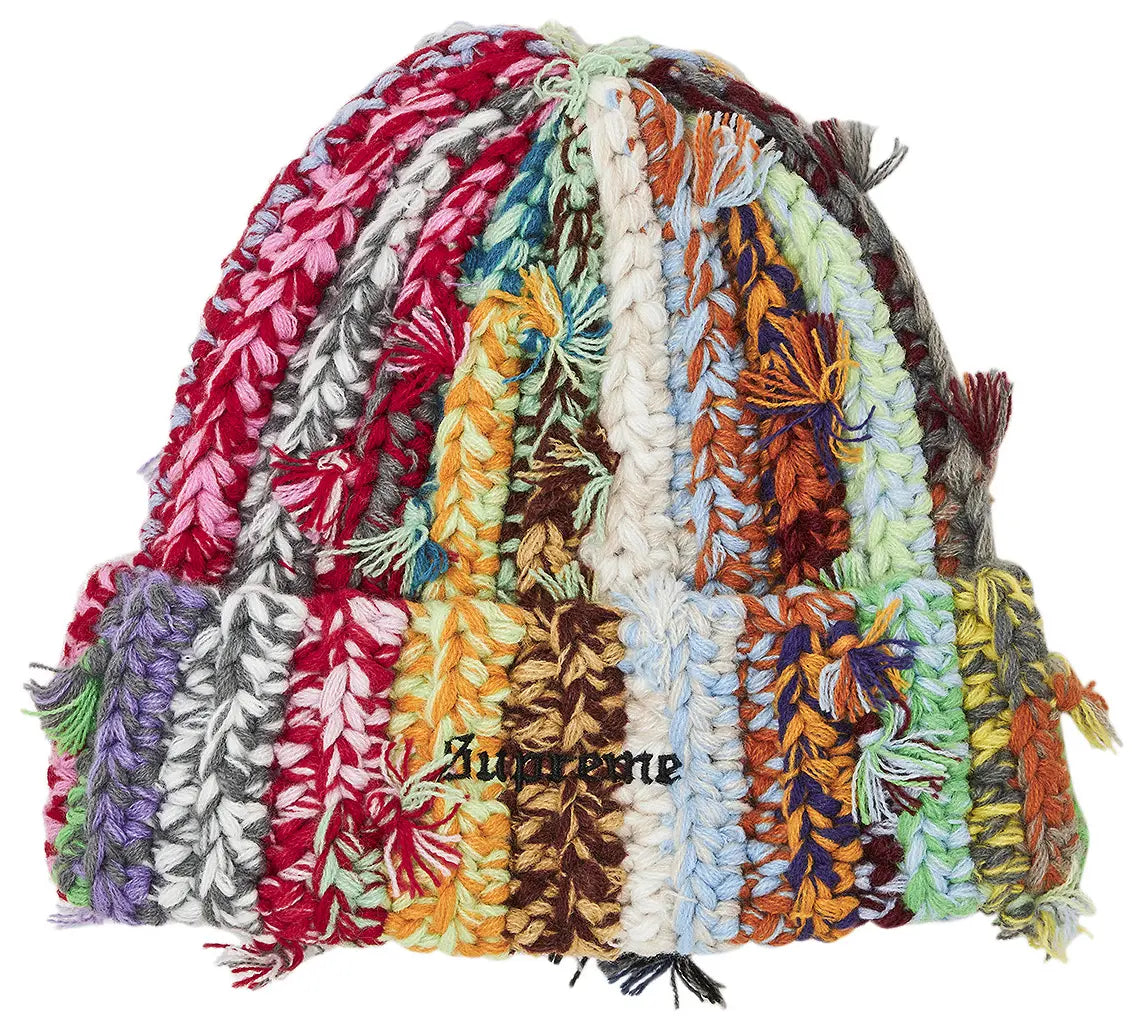 Supreme Hand Tied Beanie Multicolor