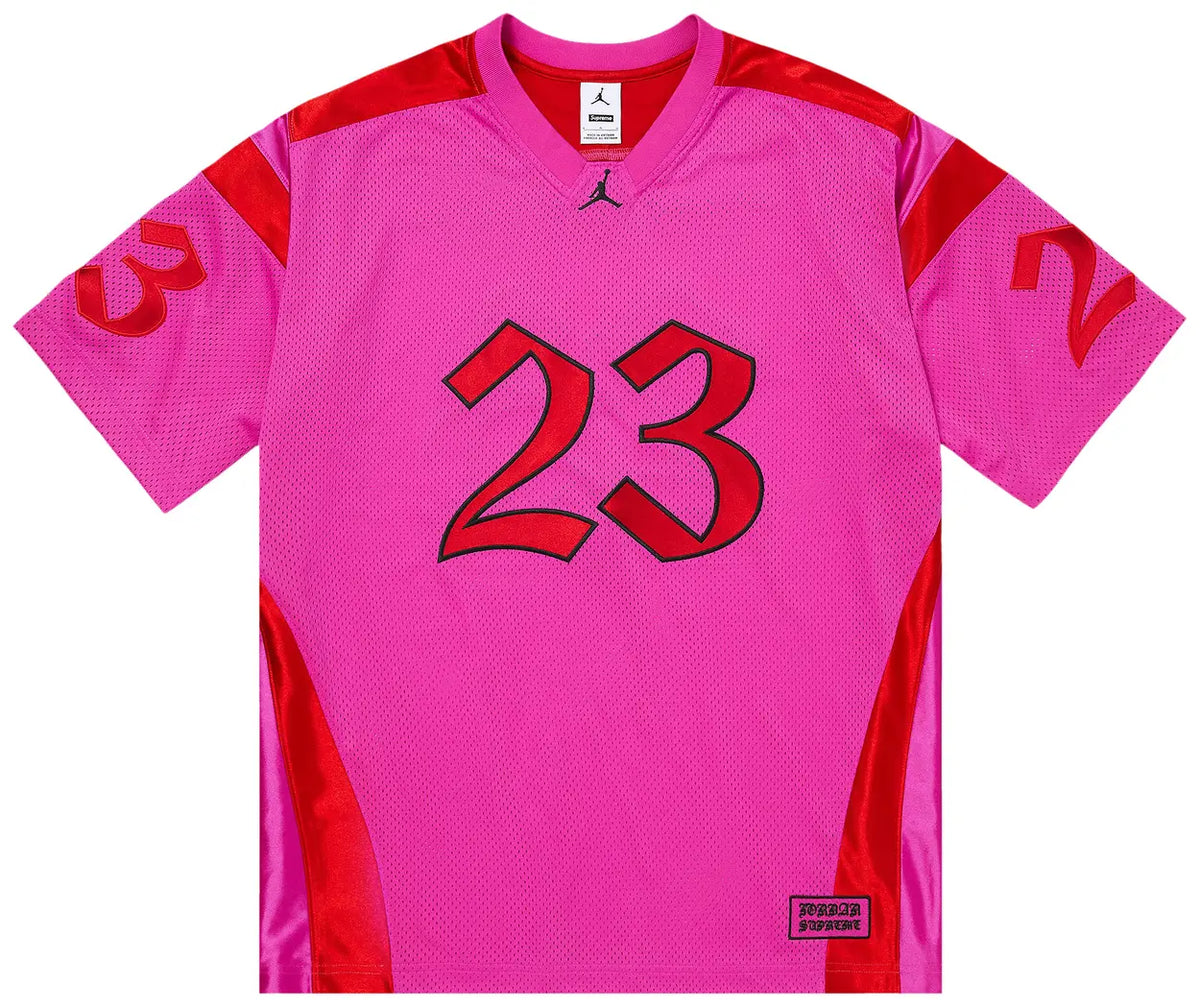 Supreme Jordan Warm Up Jersey Pink