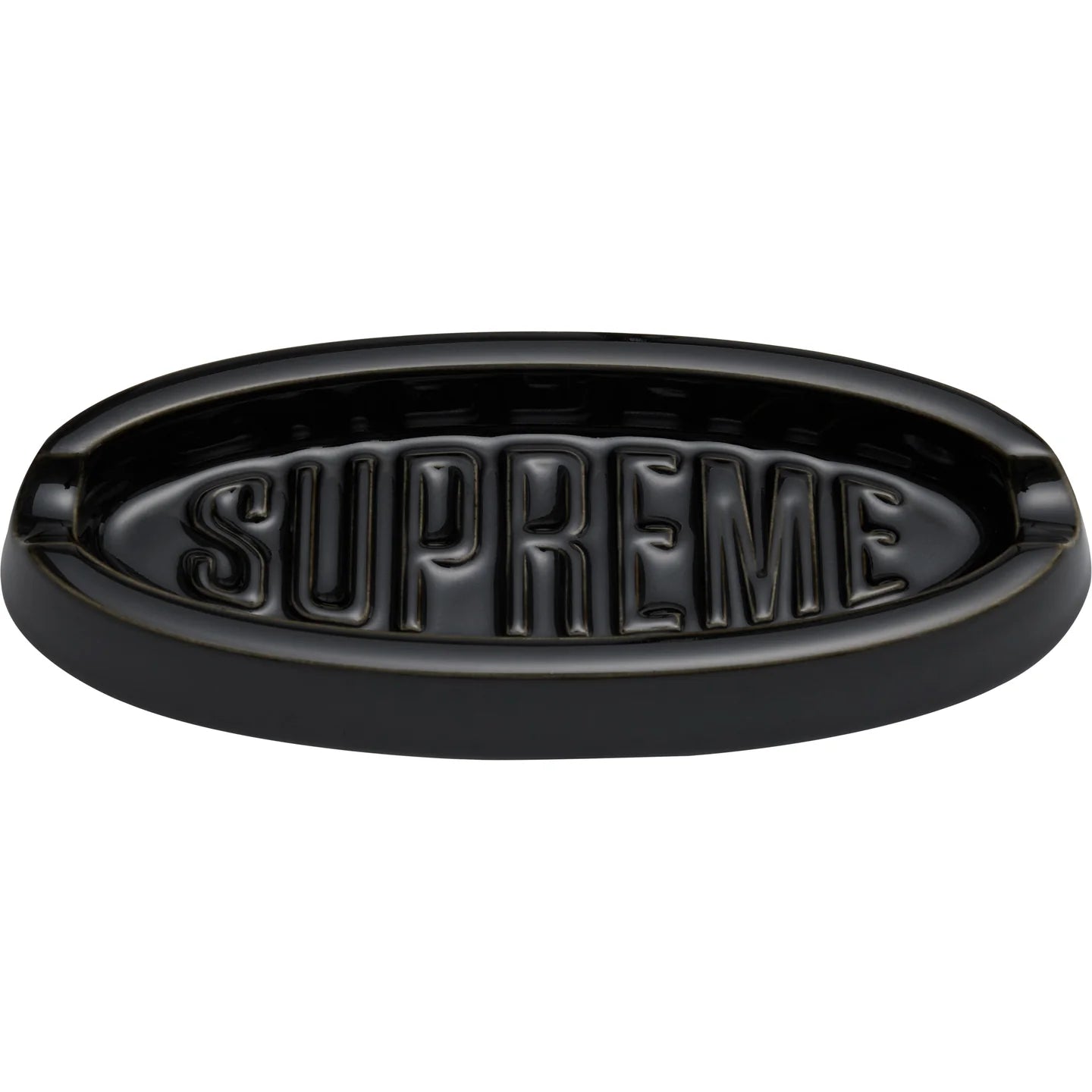 Supreme Oval Tray Black