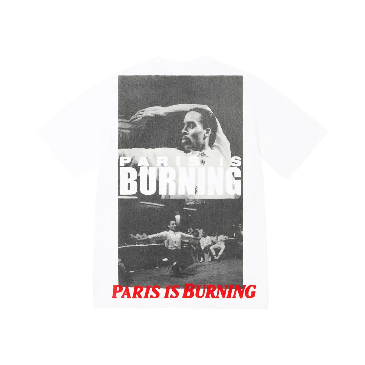 Supreme Paris Is Burning Tee White
