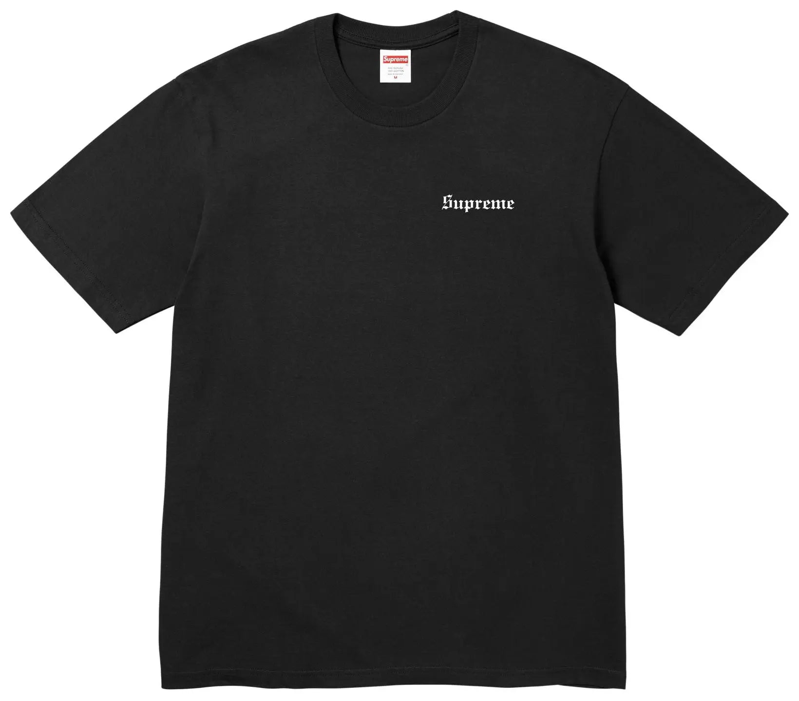 Supreme Paris Is Burning Tee Black