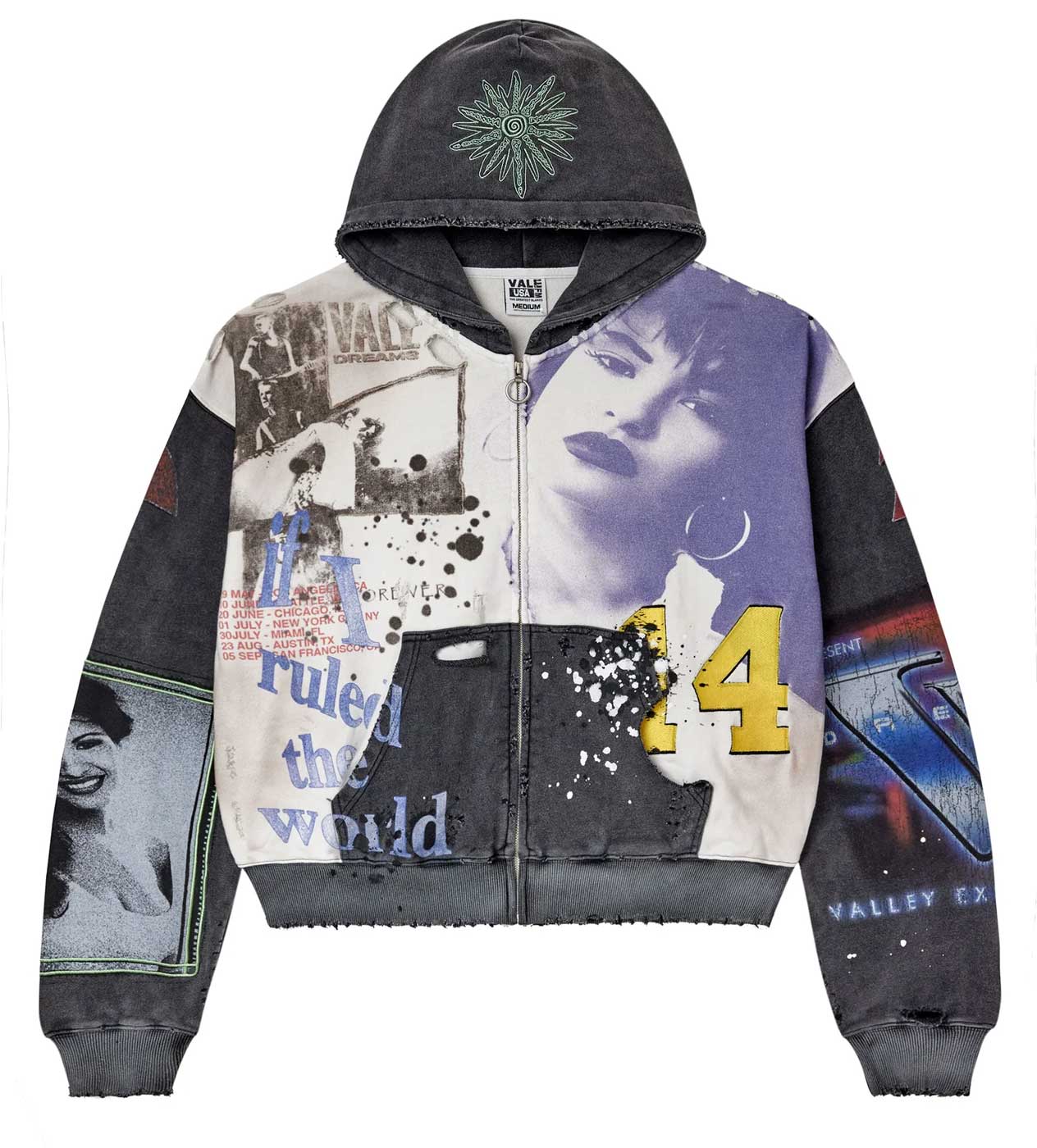 VALE FOREVER NOISE ZIP-UP