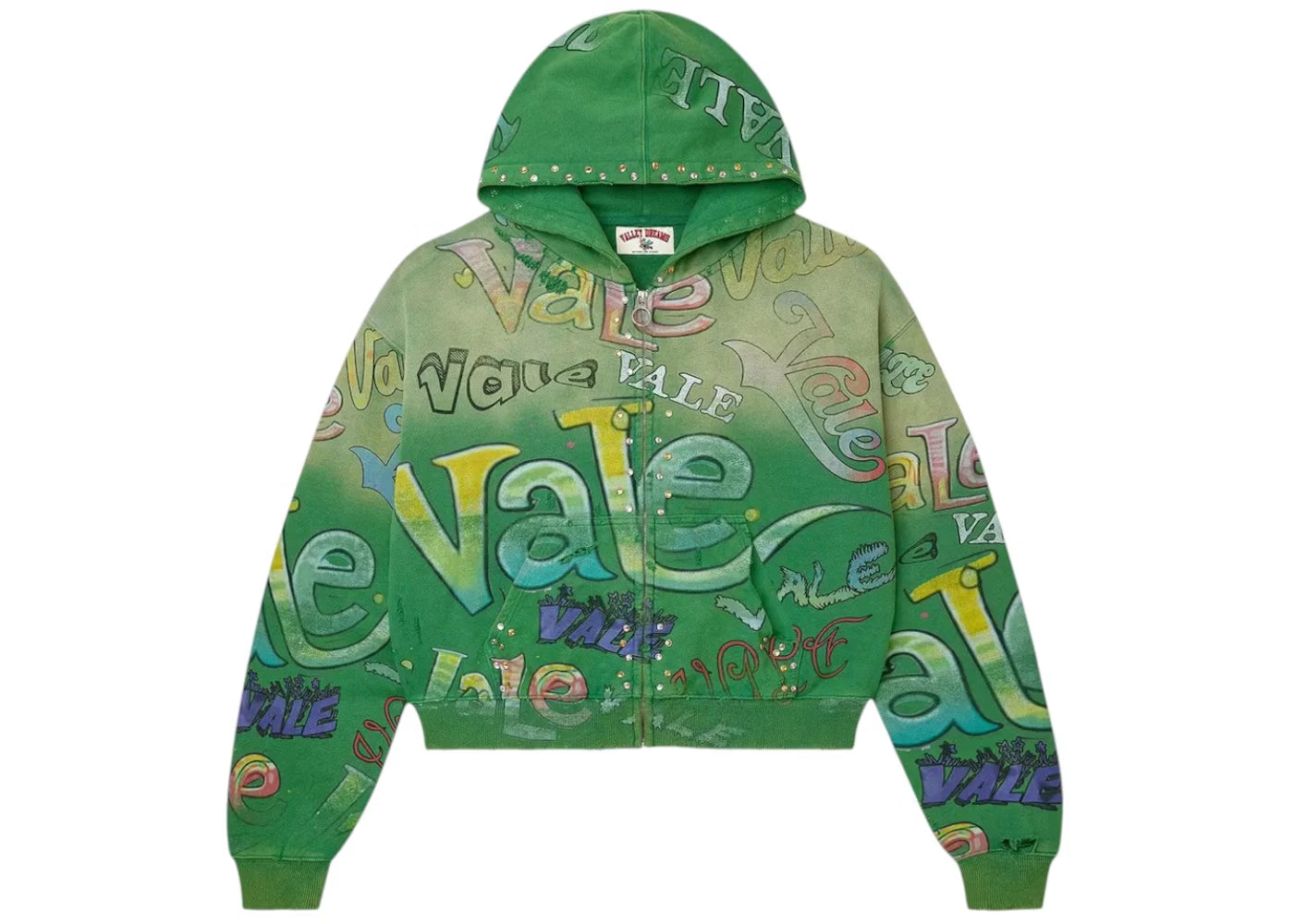 VALE FOREVER SPEARMINT ZIP-UP