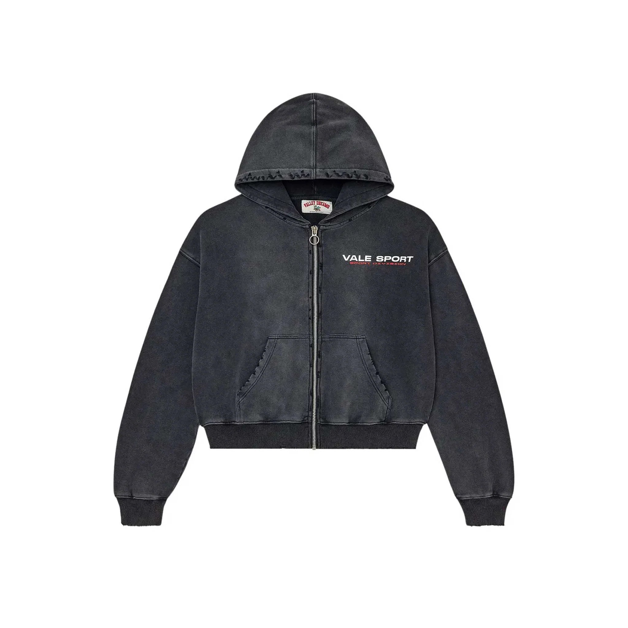 VALE FOREVER SPORT ZIP-UP BLACK