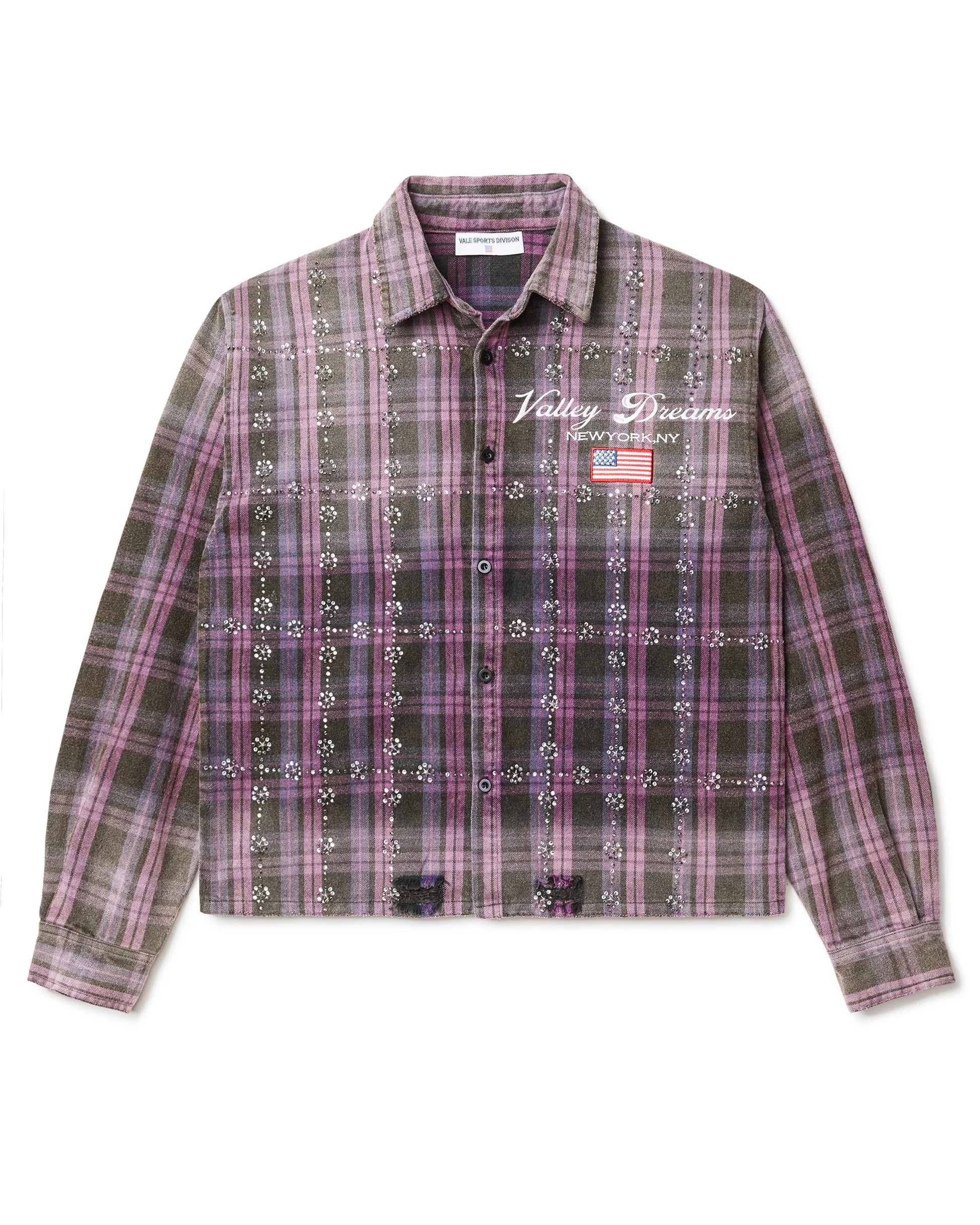 VALE Forever Purple Rain Flannel
