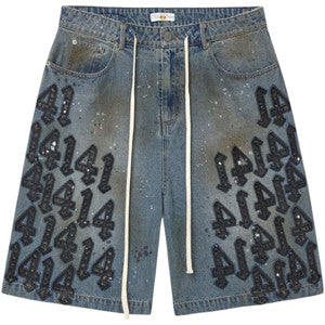 Vale Forever Black Charm Jean Shorts