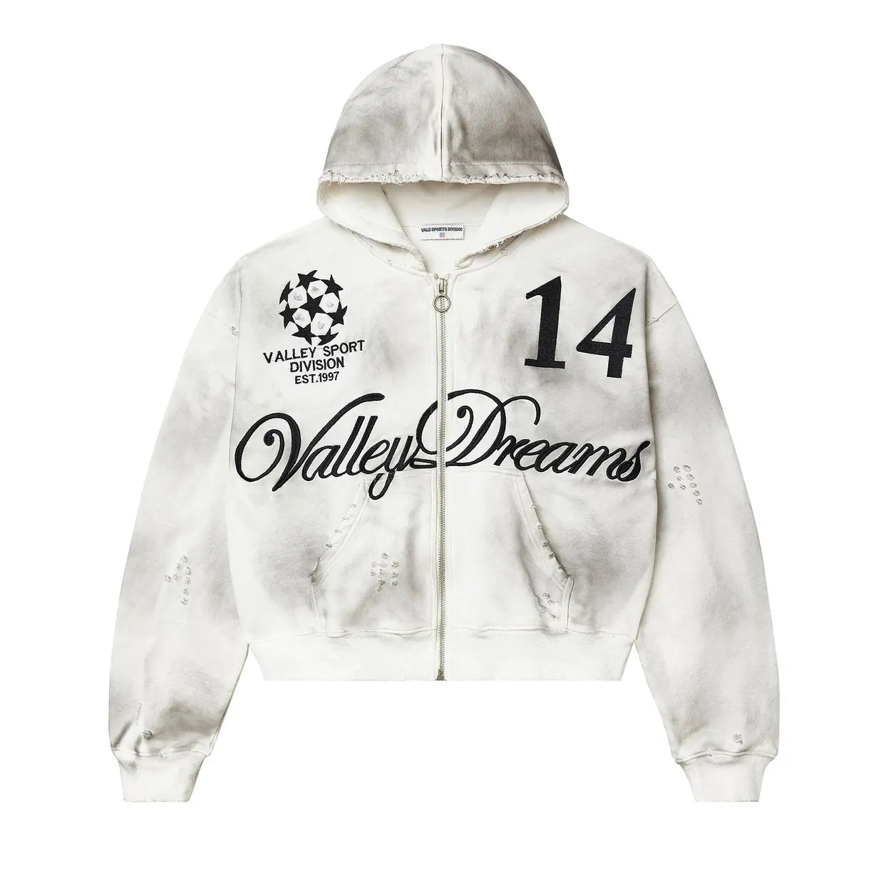 Vale Forever Oreo 14 Zip Up Hoodie 'Dest/Smoke'