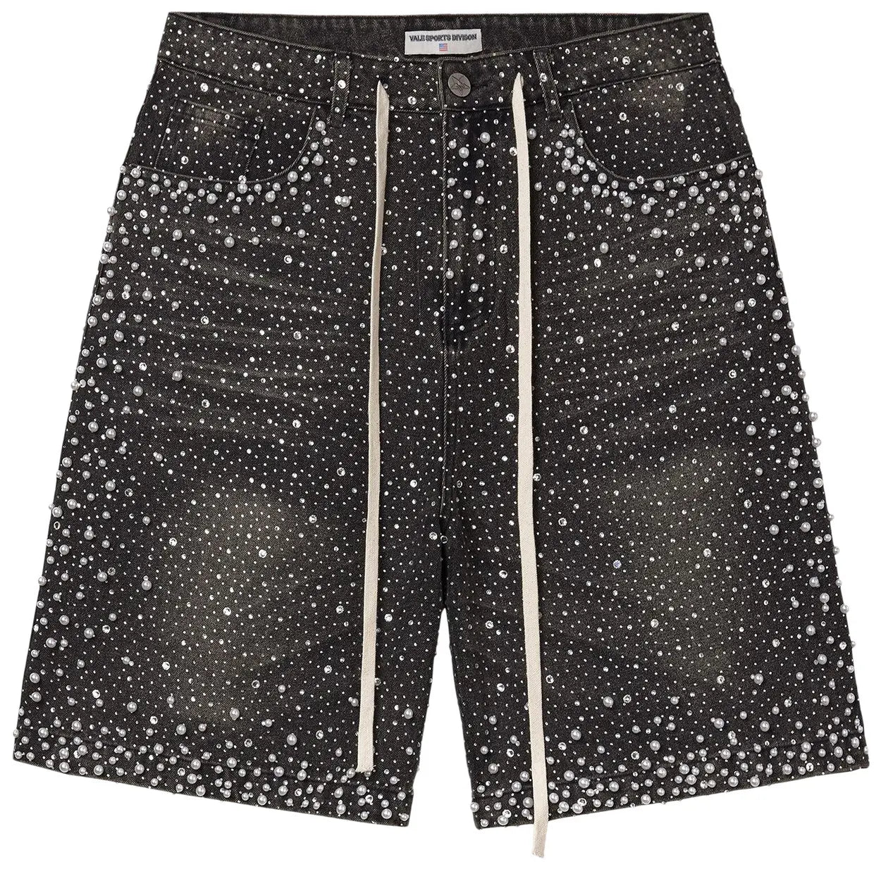 Vale Forever Rainstorm Jorts 'Black'