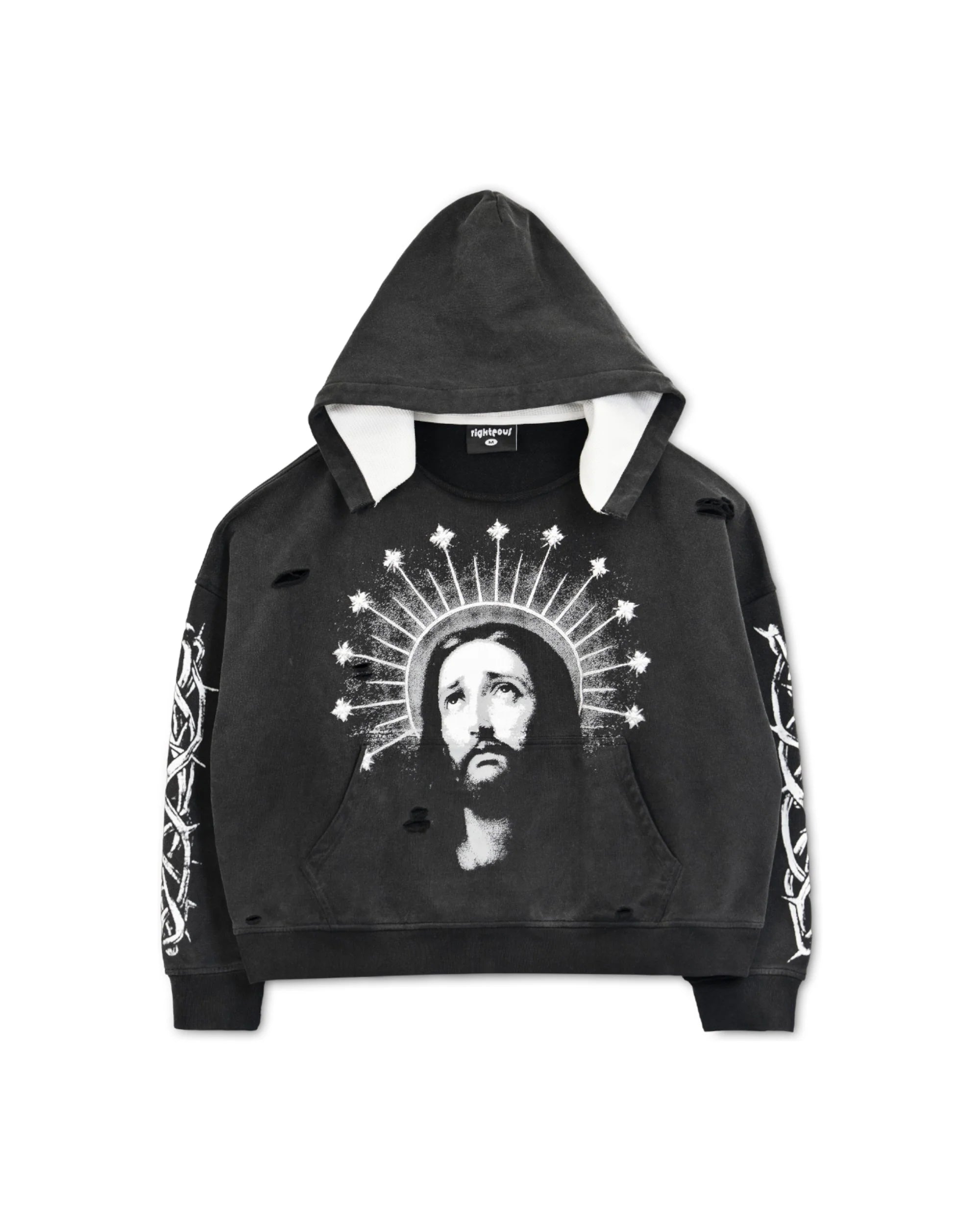 WE ARE RIGHTEOUS "CROWN OF LIGHT" HOODIE