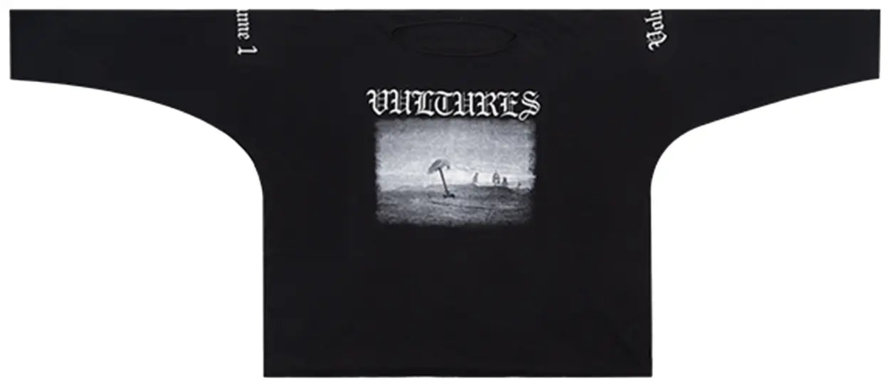 YZY Gosha Vultures Long T 'Black'