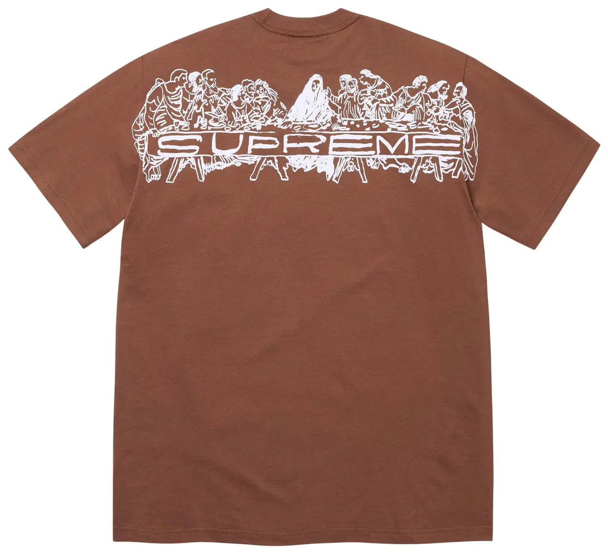 Supreme Supper Tee Brown